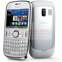 Nokia Asha 302, 3G, Wi-fi, Câmera 3.2 MP, Mp3 Player, Branco